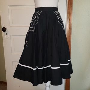 Hell Bunny Spider web Skirt